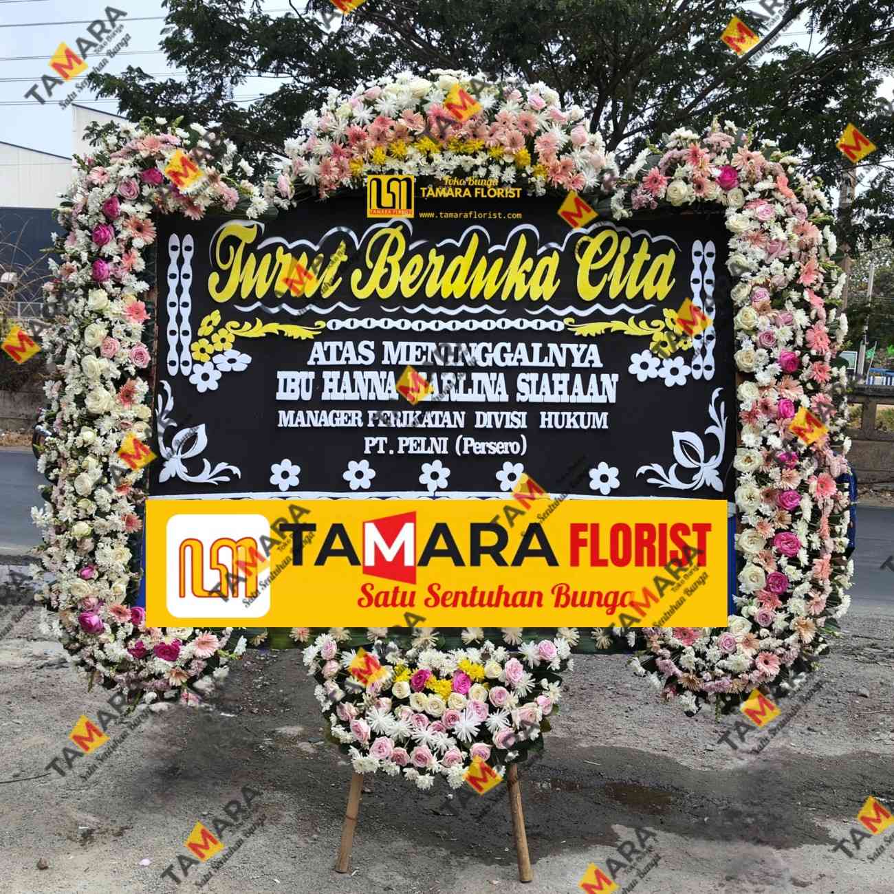 PRODUK BUNGA PAPAN DUKA CITA